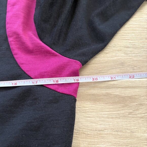 Vintage Nike Cycling Jersey Adult Medium Black Purple Quarter Zip Outdoor Y2K - Picture 9 of 9